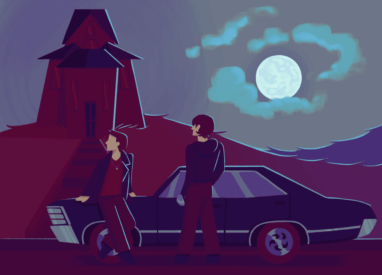 Supernatural background practice [Sam, Dean, Baby]