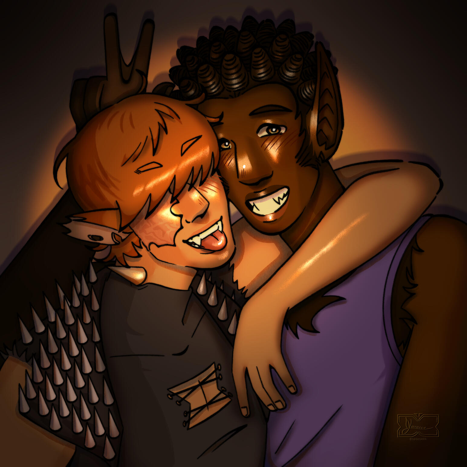 Smile! [Original characters; Emrys & Fenmore]