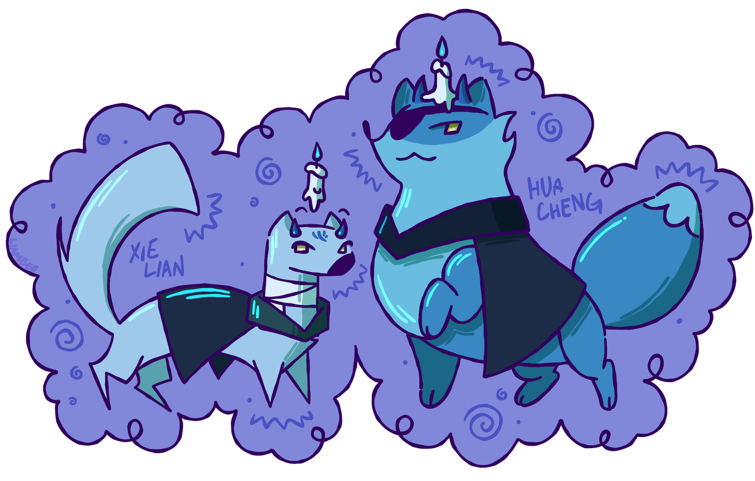 Heaven Official's Blessing keychain design!