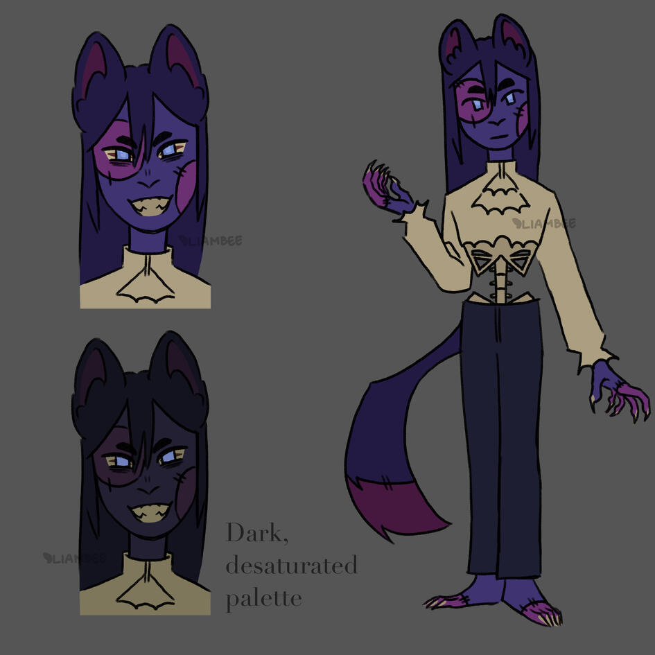 Livinia basic design [Original character]