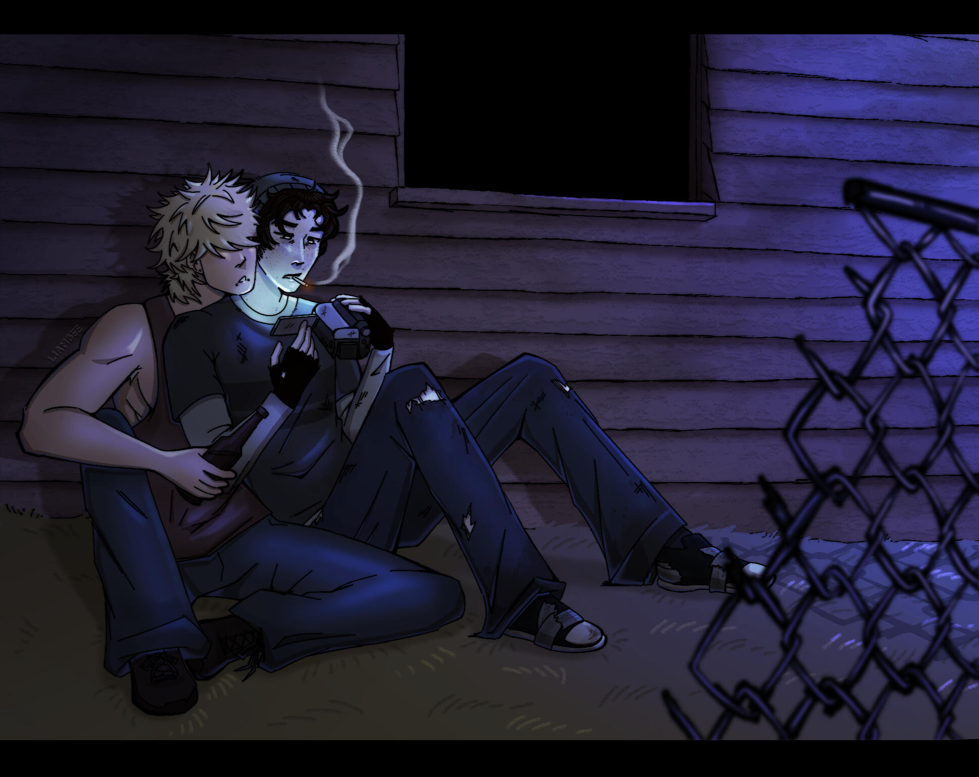 Hangout [Art Fight; @jjjinkies & @Ferventy]