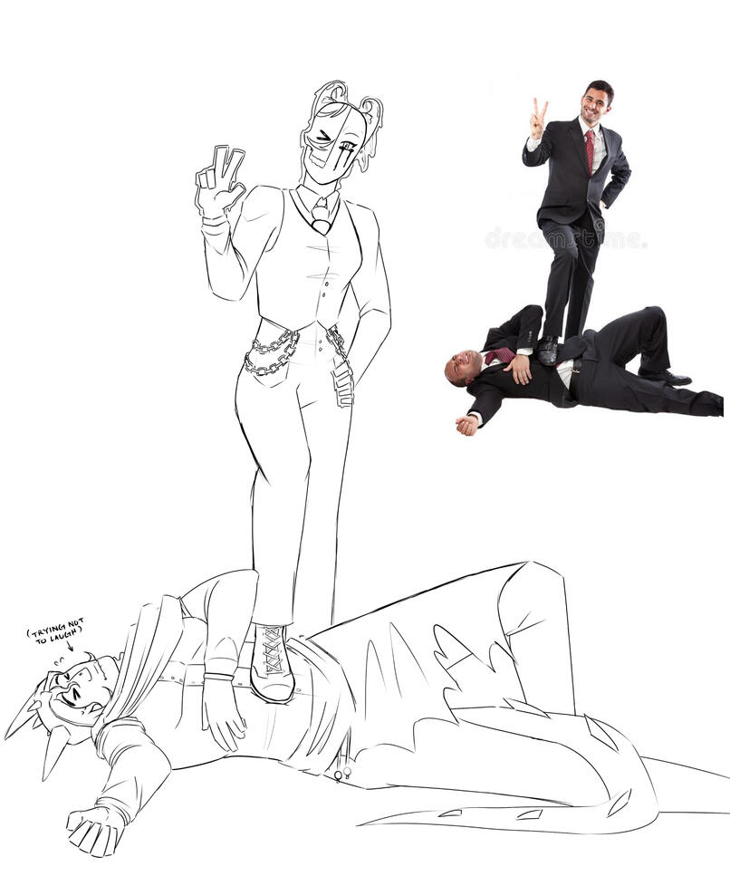 Meme art of my friend's and I's Minecraft sonas!